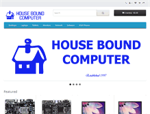 Tablet Screenshot of housebound.com.au